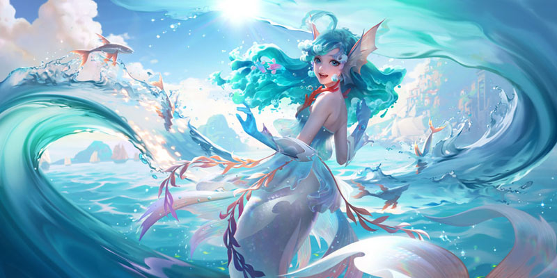 Tiểu tiên cá cực xinh trong game Tiểu tiên cá cực xinh trong game